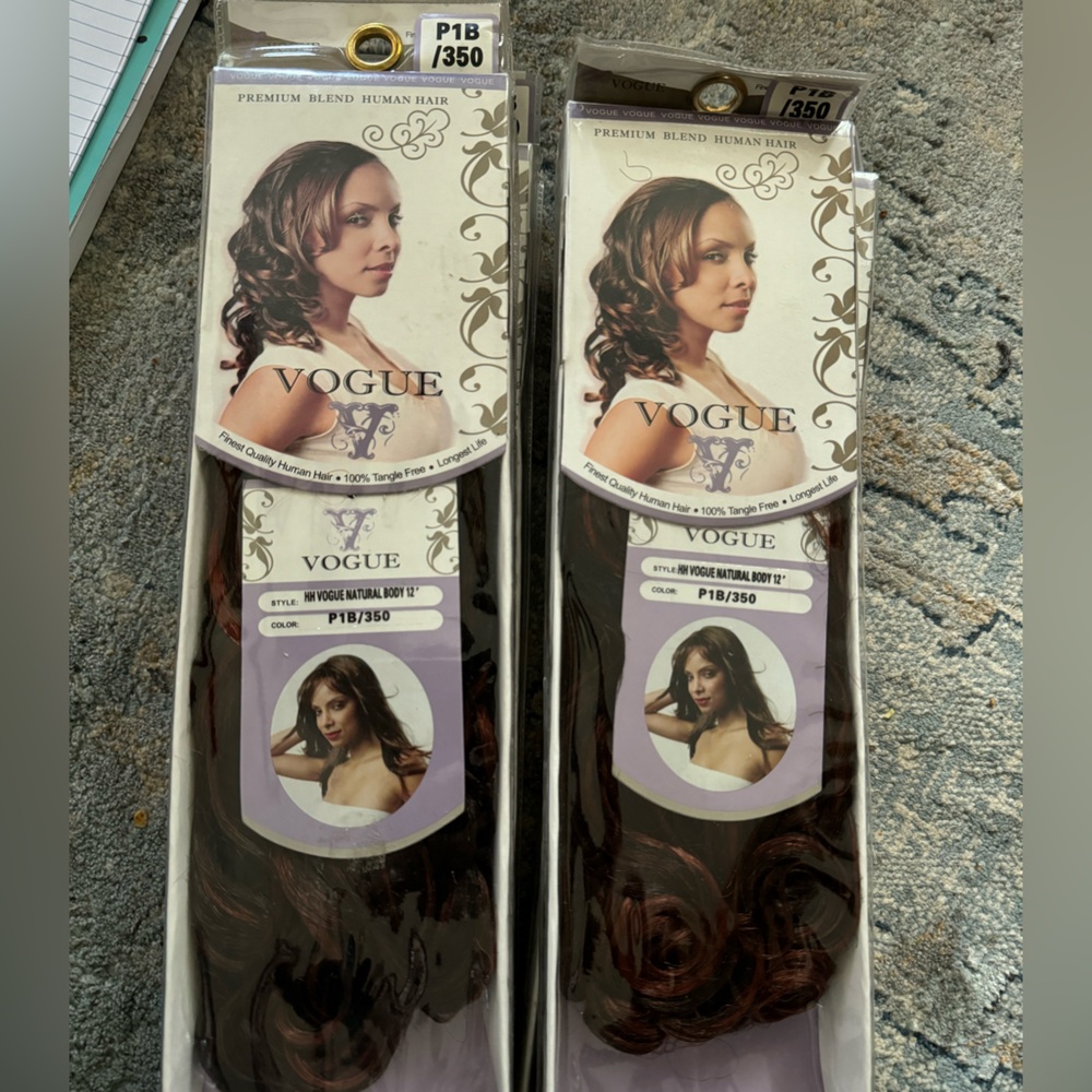 Vogue Premium Blend Human Natural Body Hair P1B/350